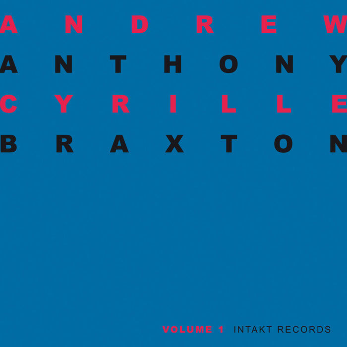 088: ANDREW CYRILLE  – ANTHONY BRAXTON – ANTHONY BRAXTON – ANDREW CYRILLE. Duo Palindrome 2002 Vol. 1