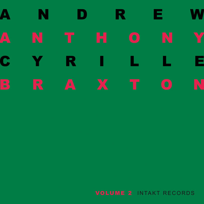 089: ANDREW CYRILLE  – ANTHONY BRAXTON – ANTHONY BRAXTON – ANDREW CYRILLE. Duo Palindrome 2002 Vol. 2