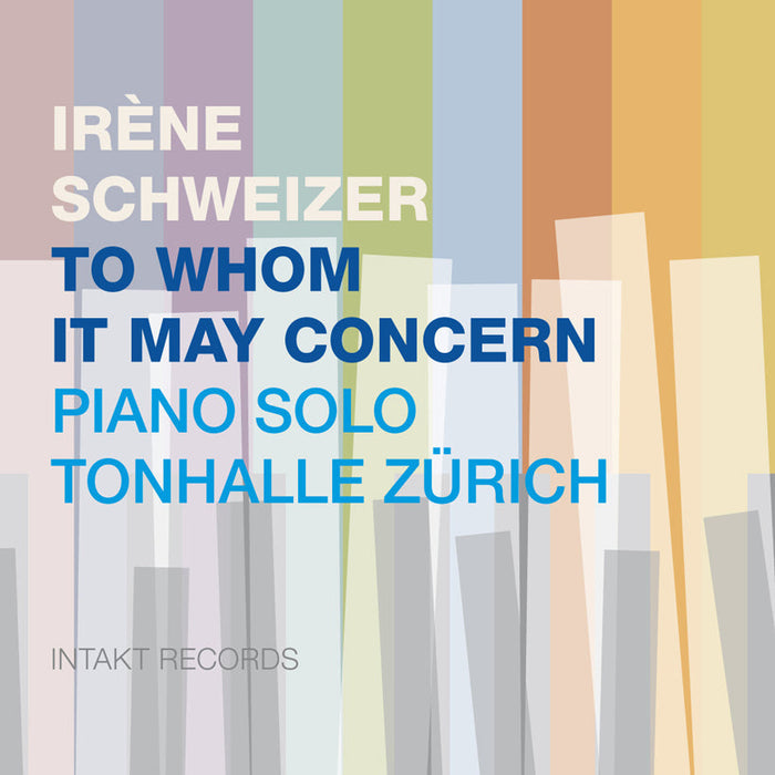 200: IRENE SCHWEIZER. To Whom It May Concern - Piano Solo Tonhalle Zürich