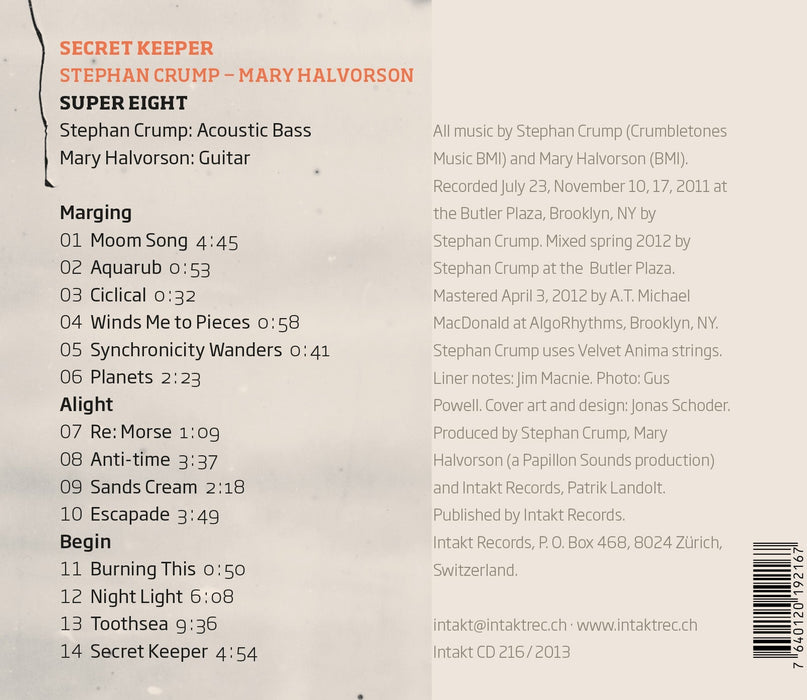 216: STEPHAN CRUMP MARY HALVORSON SECRET KEEPER. Super Eight