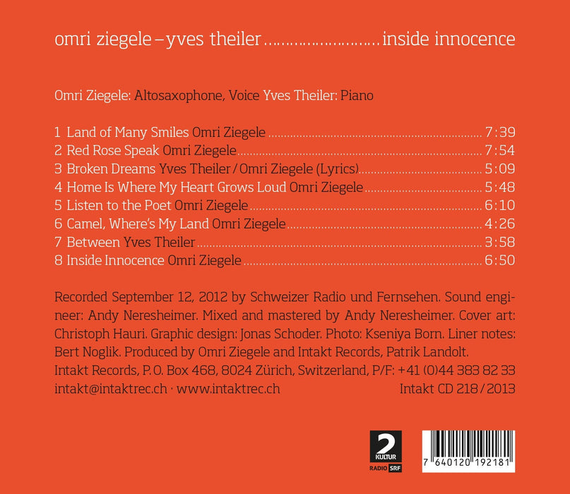 218: OMRI ZIEGELE - YVES THEILER. Inside Innocence