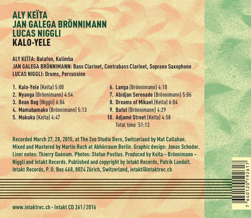 261: ALY KEÏTA – JAN GALEGA BRÖNNIMANN – LUCAS NIGGLI. Kalo-Yele