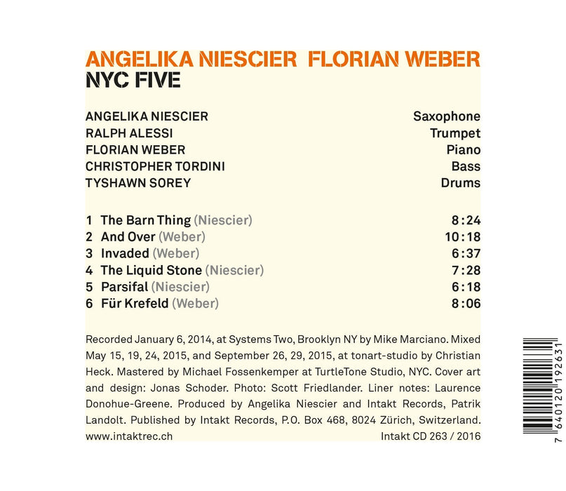 263: ANGELIKA NIESCIER – FLORIAN WEBER. NYC Five