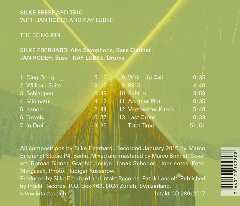 280: SILKE EBERHARD TRIO. The Being Inn