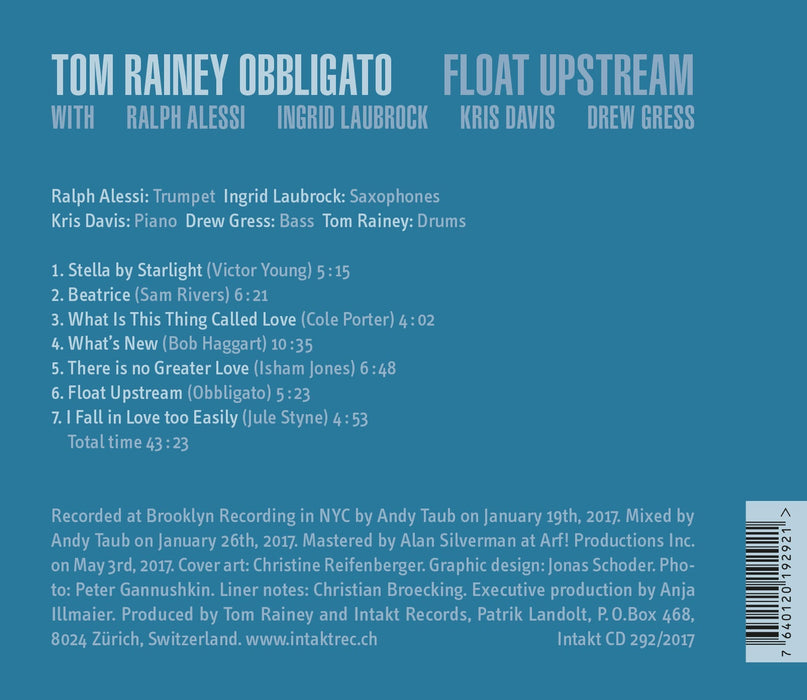 292: TOM RAINEY – OBBLIGATO. Float Upstream