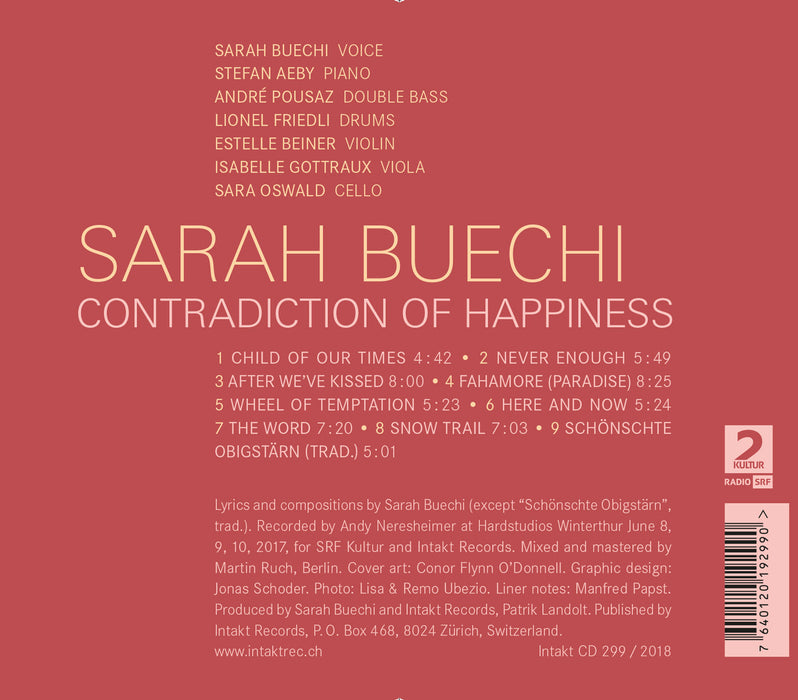 299: SARAH BUECHI. Contradiction Of Happiness