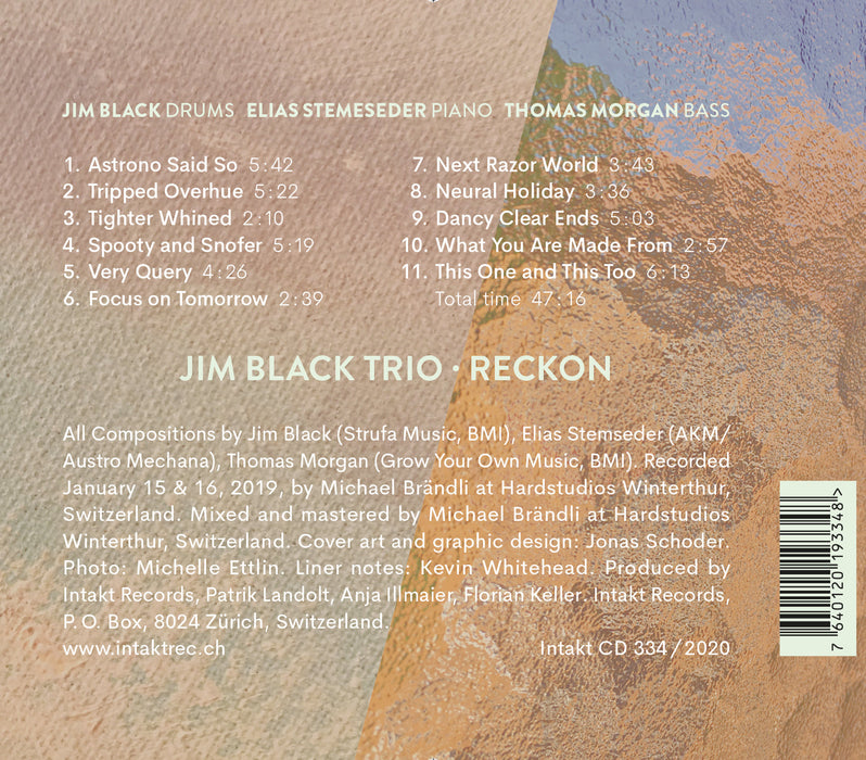 334: JIM BLACK TRIO. Reckon