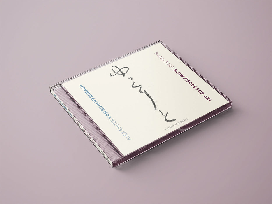 346: ALEXANDER VON SCHLIPPENBACH. Slow Pieces For Aki – Piano Solo