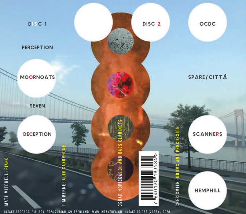 358: TIM BERNE'S SNAKEOIL. The Deceptive 4 – Live (Double Album)
