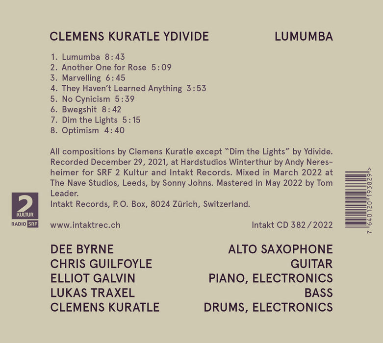 382: CLEMENS KURATLE YDIVIDE. Lumumba