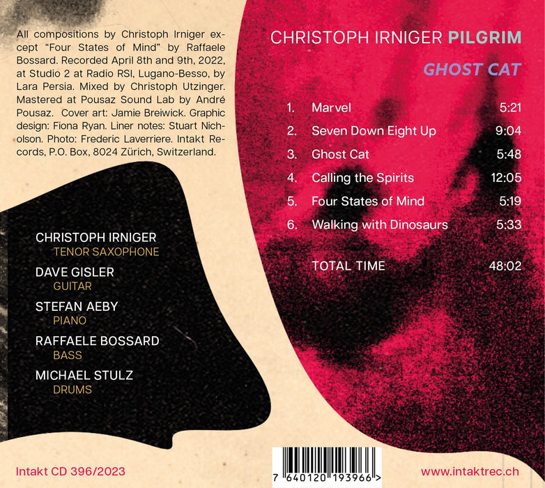 396: CHRISTOPH IRNIGER PILGRIM. Ghost Cat