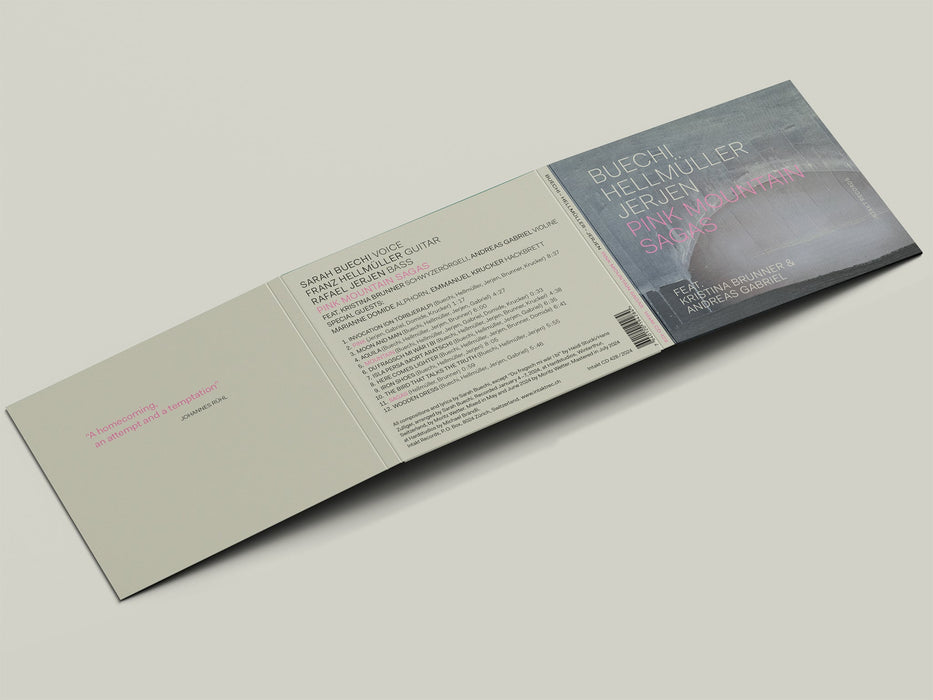 428: BUECHI – HELLMÜLLER – JERJEN feat. KRISTINA BRUNNER + ANDREAS GABRIEL. Pink Mountain Sagas