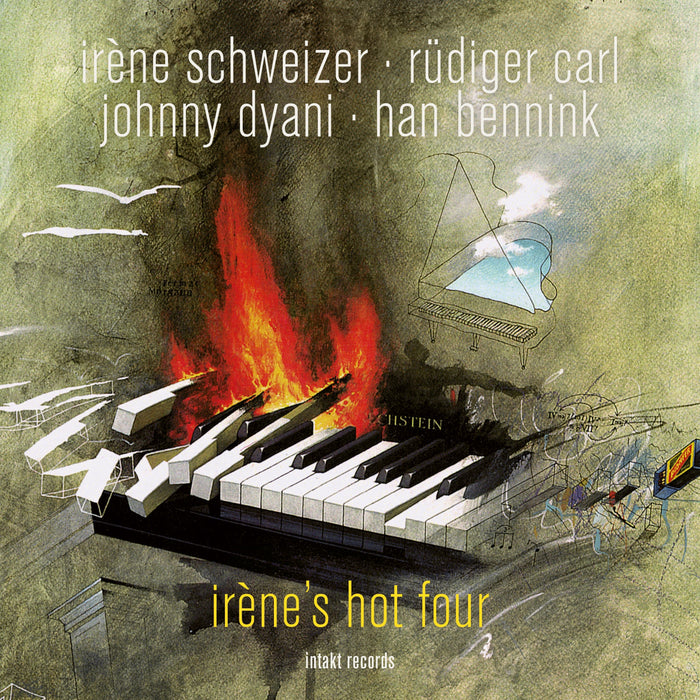 Intakt CD 438/ 2025. Irène Schweizer - Rüdiger Carl - Johnny Dyani - Han Bennink. Irène's Hot Four
