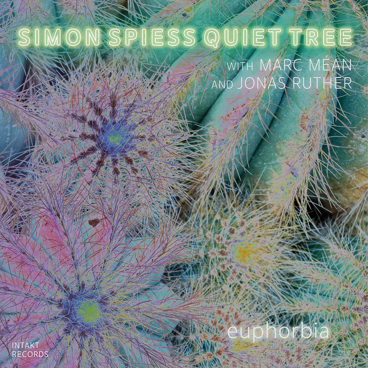 Cover Web:SIMON SPIESS QUIET TREE.
EUPHORBIA. Intakt CD 414