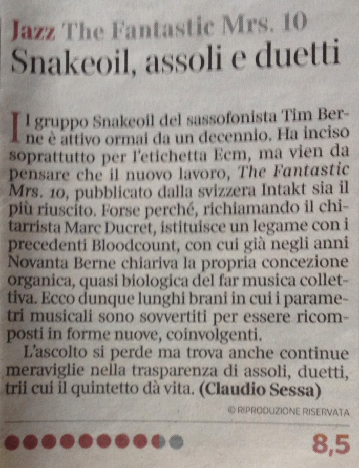 Claudio Sessa, Corriere della Sera, Feb 13 2020 (IT)