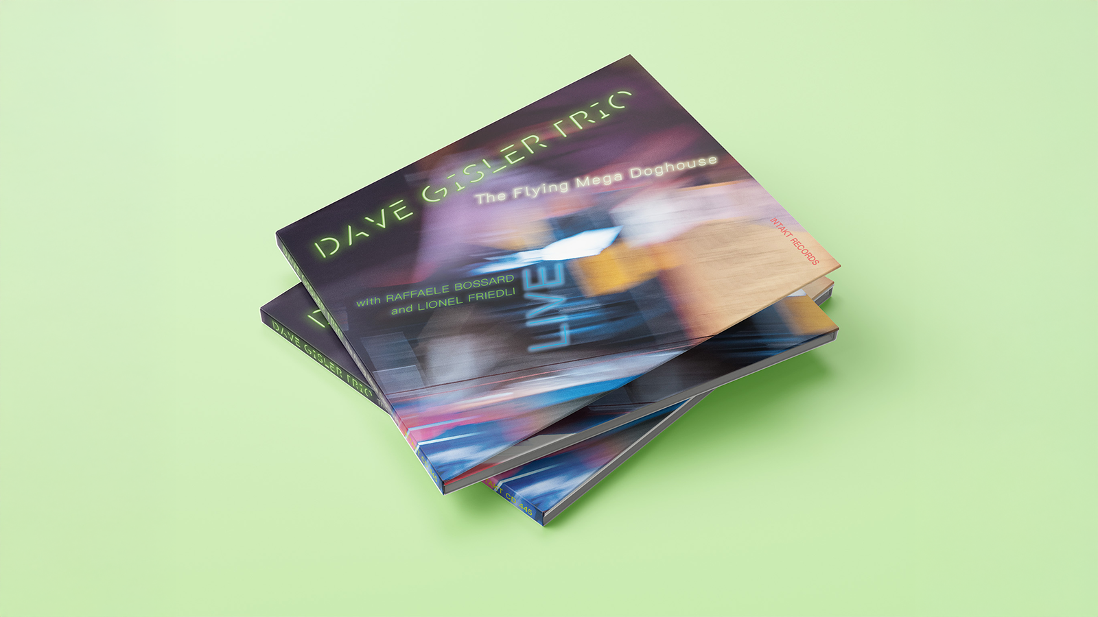 Album Release: 445 - DAVE GISLER TRIO - The Flying Mega Doghouse