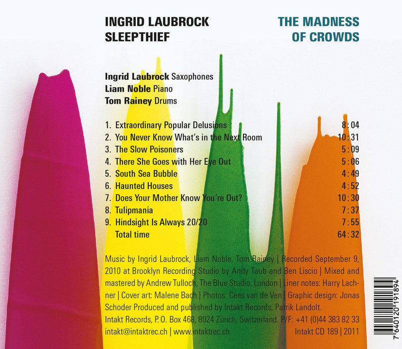 189: INGRID LAUBROCK SLEEPTHIEF. The Madness of Crowds