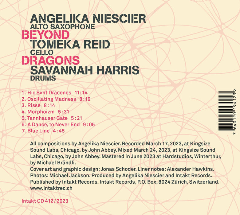 412: ANGELIKA NIESCIER – TOMEKA REID – SAVANNAH HARRIS. Beyond Dragons