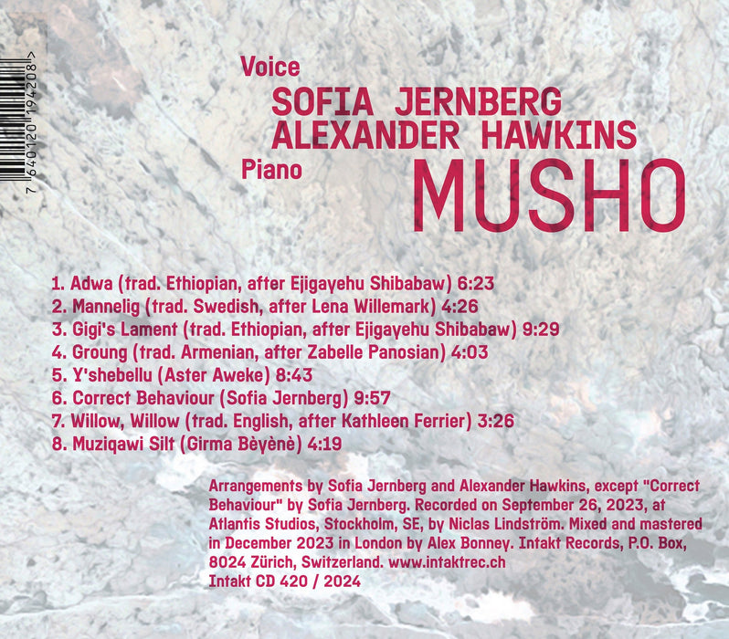 420: ALEXANDER  HAWKINS – SOFIA JERNBERG. Musho