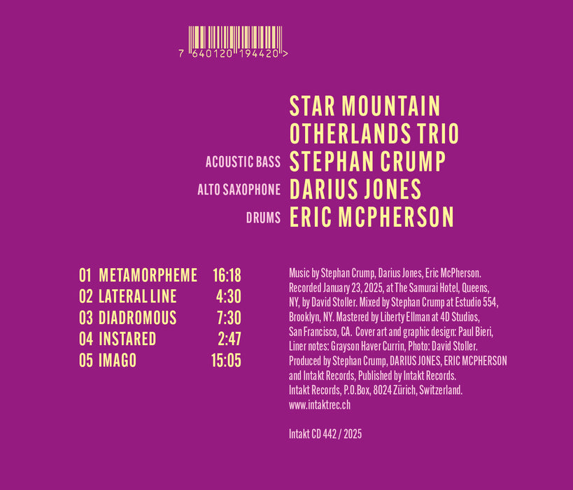 442: OTHERLANDS TRIO. Star Mountain