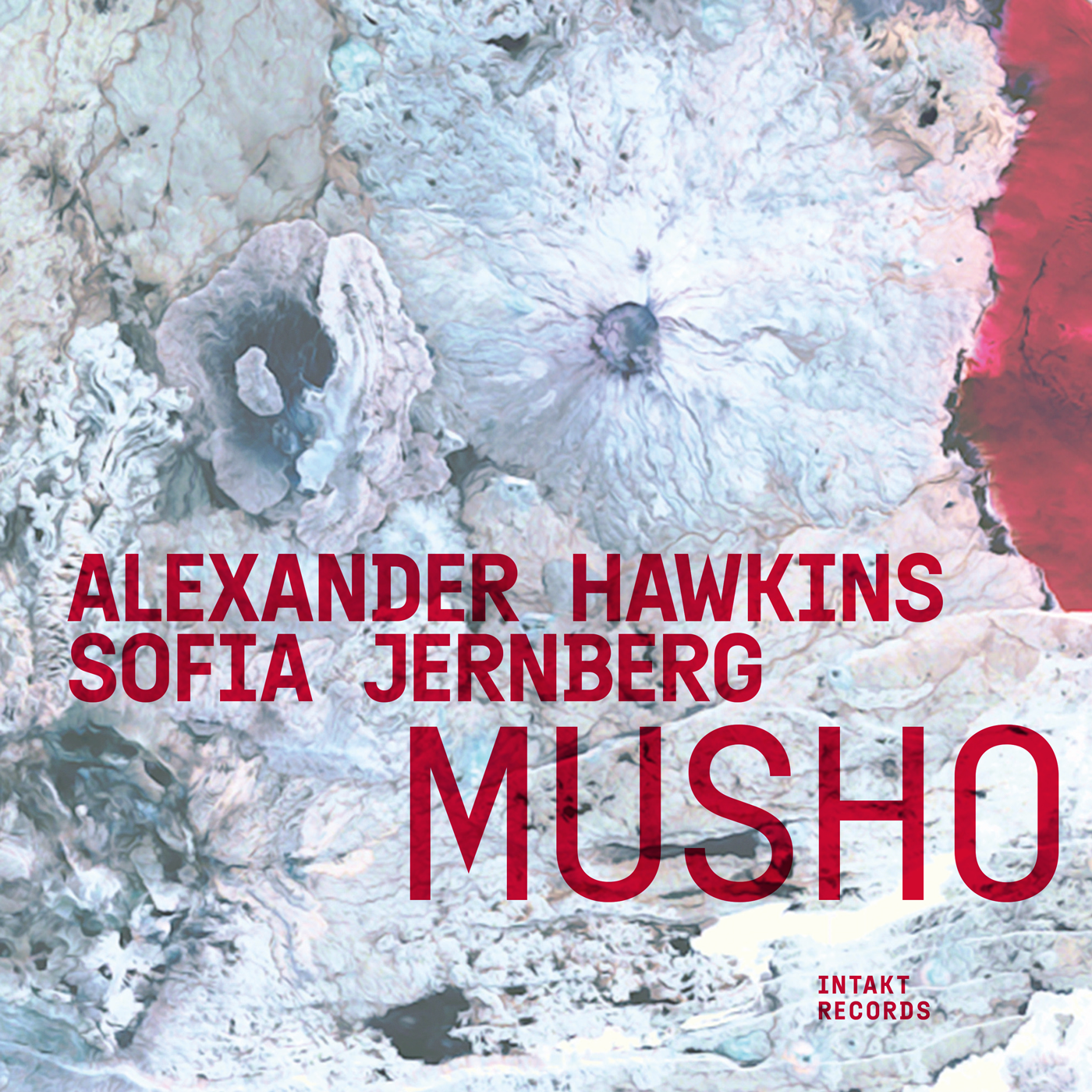 Cover Web:ALEXANDER  HAWKINS – SOFIA JERNBERG: MUSHO. Intakt CD 420