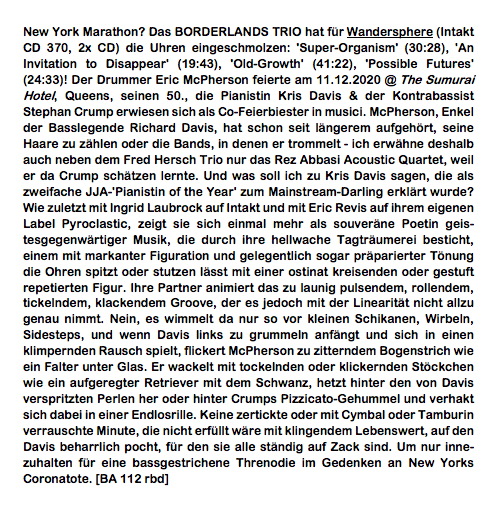 Rigobert Dittmann, Bad Alchemy Newsletter, Sept 2021 (DE)
