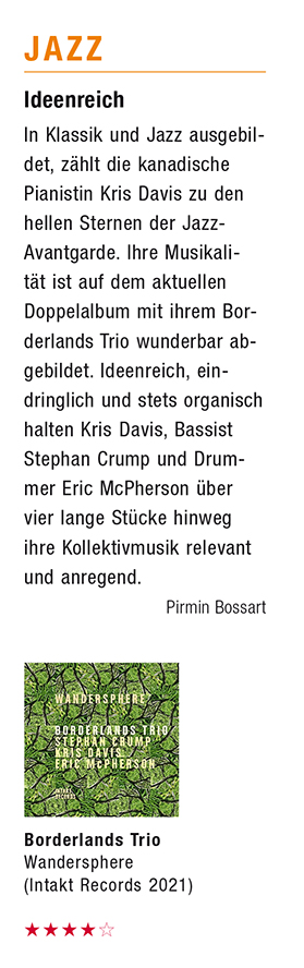 Pirmin Bossart, Kulturtipp Magazine, Dec 2021 (DE)